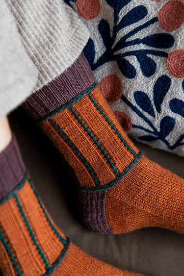 Laine | 52 Weeks of Socks Vol. II | Colourful Sock Knits, , Discover 52 sock patterns in Laine’s vibrant sequel. From lace to beads, explore styles for every level. A must-have book for every sock knitting lover., Knit With Me