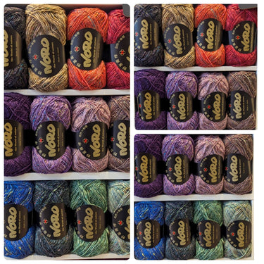 Noro | Silk Garden Sock Solo | Silk, Mohair & Wool Yarn UK, Color: # TW20 Chiba, Silk Garden Sock Solo blends silk, mohair & wool in soft tweedy shades. Luxurious Noro yarn for socks, shawls & sweaters., Knit With Me