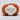 Ball of orange yarn with a Cardiff label on a light gray background