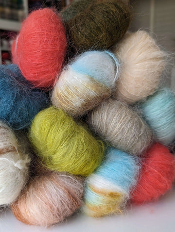 ARGUE ALPACA WOOL 強けれ TSUBU-TSUBU HAND KNIT 