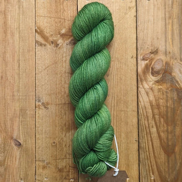 Knitting Shed | A&P Classic Sock 4ply | Merino Sock Yarn, Color: Sap, A hand-dyed 2-ply, fingering weight non, mulesed merino and nylon blend for beautifully soft and durable socks, hats and other accessories., Knit With Me