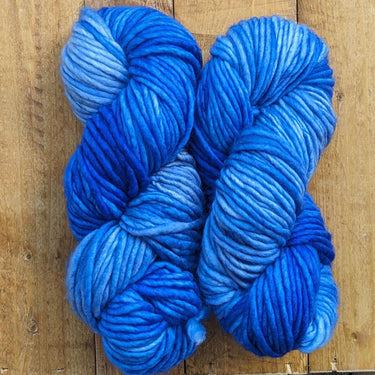 Manos del Uruguay | Franca | Hand Dyed Chunky, Color: Gingham, Manos del Uruguay Franca is small batch artisan yarn that is light, lofty and bouncy 100% superwash merino, super chunky single yarn., Knit With Me