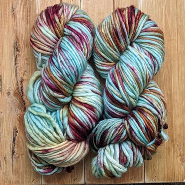 Manos del Uruguay | Franca | Hand Dyed Chunky, Color: Camelot, Manos del Uruguay Franca is small batch artisan yarn that is light, lofty and bouncy 100% superwash merino, super chunky single yarn., Knit With Me