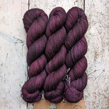 Knitting Shed | A&P Classic Sock 4ply | Merino Sock Yarn, Color: She was old enough to know better, A hand-dyed 2-ply, fingering weight non, mulesed merino and nylon blend for beautifully soft and durable socks, hats and other accessories., Knit With Me