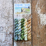 Hand-Dyed Monet Mini Skeins – Perfect for Knitting Gifts, Color: Cliff Walk on Pourville, Celebrate art with Monet-inspired mini skeins! Ainsworth & Prin’s hand-dyed merino yarn is perfect for knitting socks, mittens, and accessories., Knit With Me
