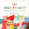 Cover of 'The Sock Project' by Summer Lee featuring colorful knit socks on a white background.
