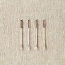 Cocoknits | Bent Tip Tapestry Needles | Easy Yarn Finishing, , Nickel-plated bent tip tapestry needles for easy seaming and weaving in ends. Ideal for all yarn weights. Pairs perfectly with the Cocoknits Maker’s Keep., Knit With Me