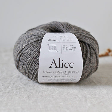 Alice by De Rerum Natura in basalte colour at Knit With Me yarn shop