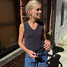 Alice Top | PetiteKnit | Printed Pattern in option at Knit With Me yarn shop