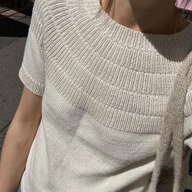 Anker Tee | PetiteKnit | Printed Pattern in option at Knit With Me yarn shop