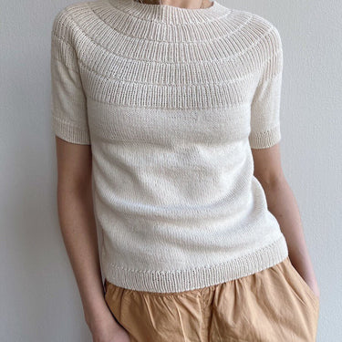 Anker Tee | PetiteKnit | Printed Pattern in option at Knit With Me yarn shop