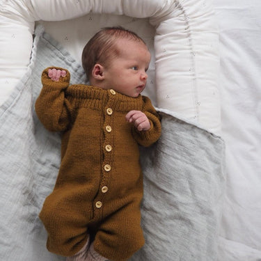 Anker's Onesie | PetiteKnit | Printed Pattern in option at Knit With Me yarn shop