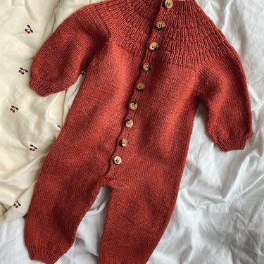 Anker's Onesie | PetiteKnit | Printed Pattern in option at Knit With Me yarn shop