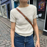 Anker's Summer Shirt | PetiteKnit | Printed Pattern in option at Knit With Me yarn shop