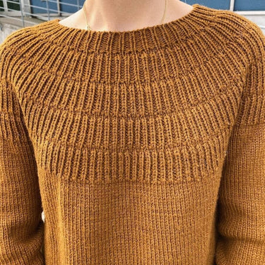 Anker's Sweater - My Size | PetiteKnit | Printed Pattern in option at Knit With Me yarn shop