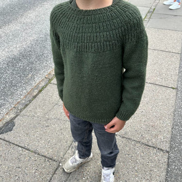 Anker's Sweater | PetiteKnit | Printed Pattern in option at Knit With Me yarn shop