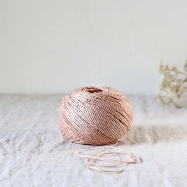De Rerum Natura | Antigone Yarn | Silky Linen for Summer, Colour: Macaron, De Rerum Natura Antigone is 100% linen yarn with a silky, cool feel. Perfect for summer knits like tops and cardigans. Naturally grown flax. Shop eco yarns now, Knit With Me