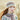 Model wearing Fairisle knitwear from Aran by Marie Wallin collection