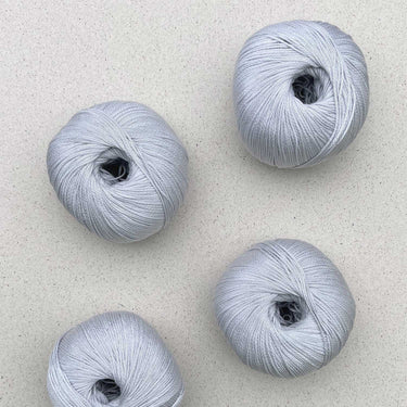 Arctic Pearl by Pascuali, colour: Glacier 14,Arctic Pearl is a luxurious vegan yarn made from 100% Lyocell (SEACELL). Soft, skin-friendly, eco-conscious & machine washable. Perfect for sensitive skin
