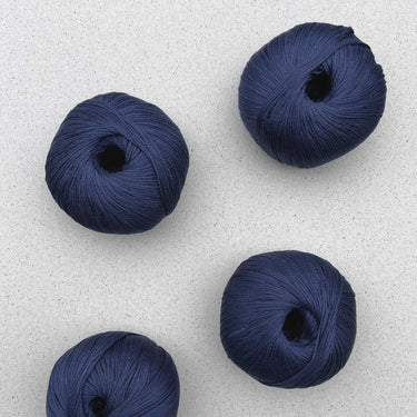 Arctic Pearl by Pascuali, colour: Navy 12,Arctic Pearl is a luxurious vegan yarn made from 100% Lyocell (SEACELL). Soft, skin-friendly, eco-conscious & machine washable. Perfect for sensitive skin