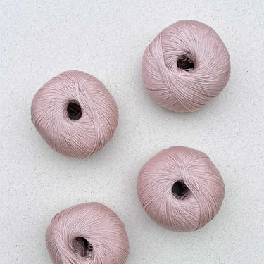 Arctic Pearl by Pascuali, colour: Rose 06,Arctic Pearl is a luxurious vegan yarn made from 100% Lyocell (SEACELL). Soft, skin-friendly, eco-conscious & machine washable. Perfect for sensitive skin