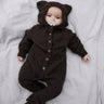 Baby Bear Suit Knitting Kit | Pattern and Yarn in option at Knit With Me yarn shop