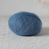 De Rerum Natura| Bérénice | Goat Fibres | Soft Yarn, Color: I'heure Bleue, Bérénice is a unique blend of animal welfare Angora goat and the soft, plump Merino wool from organic Merinos d'Arles. Fingering yarn, dyed from ecological dye, Knit With Me