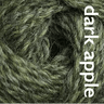 Marie Wallin British Breeds Aran yarn in dark apple color, 100% wool