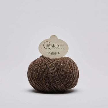 Cardiff Cashmere Classic | Sport / DK Yarn yarn ball in 305 Neon colour with simple background