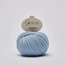Cardiff Cashmere Classic | Sport / DK Yarn yarn ball in 644 BABY colour with simple background