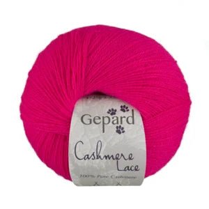 Cashmere Lace by Gepard | 100% luxurious cashmere in 432 Raspberry Dream option at Knit With Me yarn shop