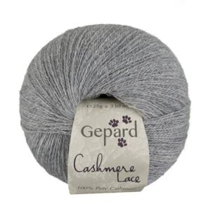 Cashmere Lace by Gepard | 100% luxurious cashmere in 540 Wilderness Mist option at Knit With Me yarn shop