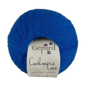 Cashmere Lace by Gepard | 100% luxurious cashmere in 738 Atlantic Blue option at Knit With Me yarn shop