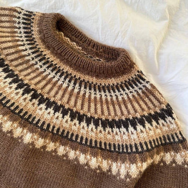 Celeste Sweater Man | PetiteKnit | Printed Pattern in option at Knit With Me yarn shop