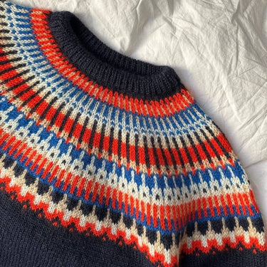 Celeste Sweater Man | PetiteKnit | Printed Pattern in option at Knit With Me yarn shop