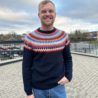 Celeste Sweater Man | PetiteKnit | Printed Pattern in option at Knit With Me yarn shop