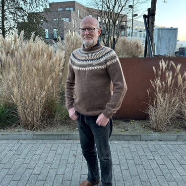 Celeste Sweater Man | PetiteKnit | Printed Pattern in option at Knit With Me yarn shop