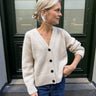 Champagne Cardigan | PetiteKnit | Printed Pattern in option at Knit With Me yarn shop