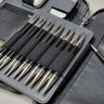ChiaoGoo | Forté 2 Set | Luxury Interchangeable Needles, , ChiaoGoo Forté 2 features carbon fibre & blackwood tips, SWIV360 cables, & premium tools in a REACH-compliant case. The ultimate knitting set UK, Knit With Me
