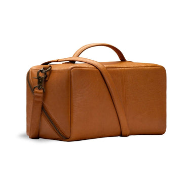 Cleo midi Project Bag | muud premier knitting accessories in Whisky option at Knit With Me yarn shop