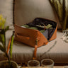 Cleo midi Project Bag | muud premier knitting accessories in Whisky option at Knit With Me yarn shop