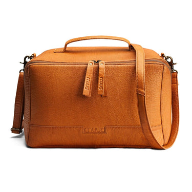 Cleo XL Project Bag | muud Premier Knitting Accessories in Whisky option at Knit With Me yarn shop