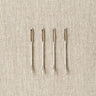 Cocoknits | Bent Tip Tapestry Needles | Easy Yarn Finishing, , Nickel-plated bent tip tapestry needles for easy seaming and weaving in ends. Ideal for all yarn weights. Pairs perfectly with the Cocoknits Maker’s Keep., Knit With Me