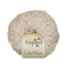 Cotton Waves cotton yarn by Gepard Garn in 102 Raw White