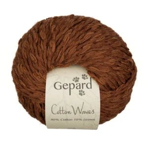 CottonWaves by Gepard in 164 Brandy colour at Knit With Me yarn shop