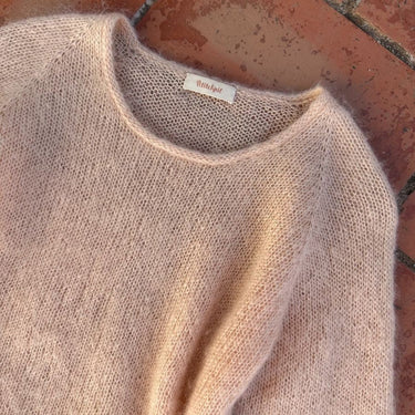 Cumulus Blouse O-neck | PetiteKnit | Printed Pattern in option at Knit With Me yarn shop