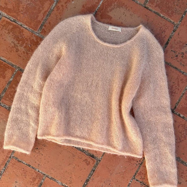 Cumulus Blouse O-neck | PetiteKnit | Printed Pattern in option at Knit With Me yarn shop