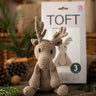 TOFT | Donna the Reindeer Kit | Amigurumi Crochet Toy, , Crochet Donna the Reindeer with this TOFT festive kit! Includes wool, hook & stuffing—ideal UK amigurumi project for confident crocheters., Knit With Me