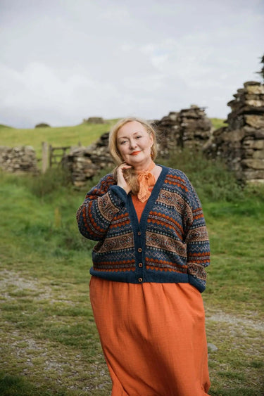 Susan Crawford | Echoes Book | Iconic Knits, , Discover 'Echoes' by Susan Crawford – 24 modern knit patterns inspired by iconic women. A must-have heirloom design book for UK knitters, Knit With Me