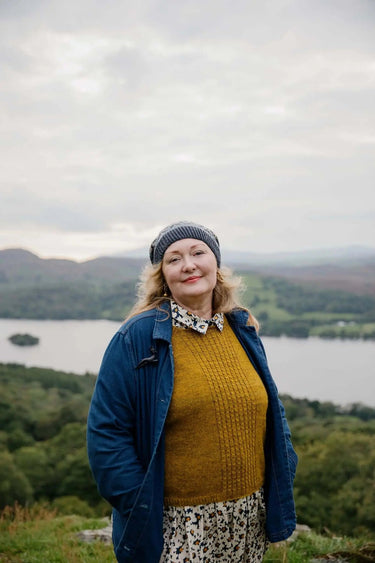 Susan Crawford | Echoes Book | Iconic Knits, , Discover 'Echoes' by Susan Crawford – 24 modern knit patterns inspired by iconic women. A must-have heirloom design book for UK knitters, Knit With Me